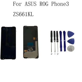 Pro ASUS ROG Telefon 2 ZS660KL LCD Displej Dotykový Displej Digitizer Shromáždění Náhradní Pro ASUS ROG Telefonu 3 ZS661KL LCD Displej 1111
