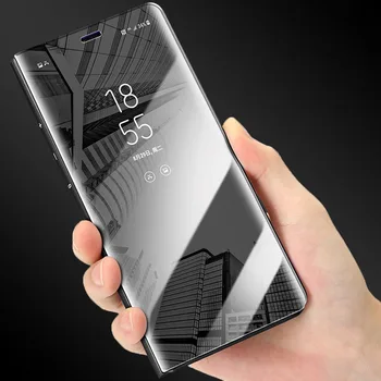 Zrcadlo Smart Case pro Samsung Galaxy A71 A51 Phone Book Flip Cover 3. Generace Zrcadlo Telefonu Pouzdro Galaxy A50 118028