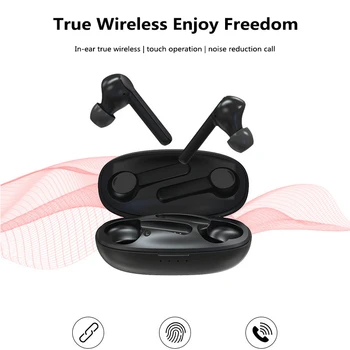 T19 TWS Bluetooth Sluchátka Bezdrátová Sluchátka Stereo Headset Přenosné Módní Univerzální Kompatibilní Sluchátka Sportovní Sluchátka 12474