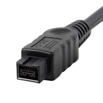 Krátký Kabel, 10cm IEEE 1394 IEEE1394 6PIN Samice 1394b 9PIN male Firewire 400 AŽ 800 Adaptér, Kabel 10 cm 0,1 m 129110