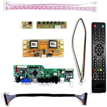 Nové TV56 Kit pro M215HW01 V0 / M215HW01 V1 / M215HW01 V9 TV+HDMI+VGA+AV+USB LCD LED screen Controller Board Řidiče