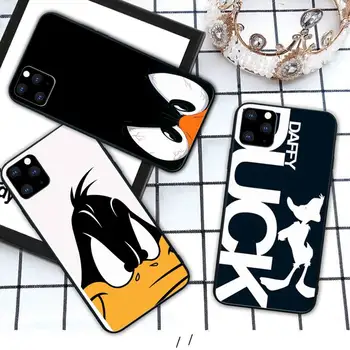 Vtipné daffy Duck Silikonové telefon pouzdro pro iphone se roku 2020 6 6s 7 8 plus x xs max xr 11 12 pro max funda 130505