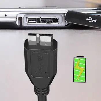 USB 3.0 A na Micro B Samec Adaptér Převodník Kabel pro SSD HDD Mobilní Pevný Disk 134521
