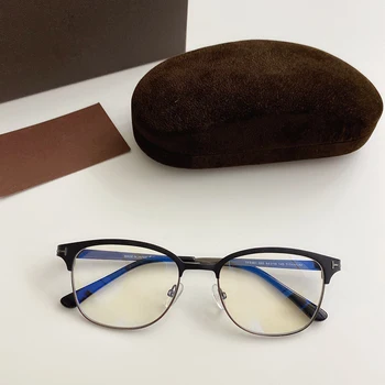 Tome Pro Muže Optické Brýle Rámy Forde Módní kovové Ženy Čtení Krátkozrakost Brýle na lékařský Předpis TF5381 S původní Případě