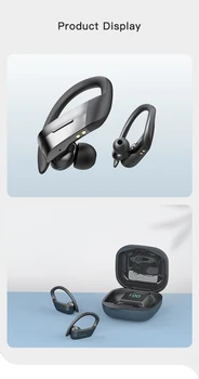 Nové Bluetooth 5.0 Bezdrátové Sluchátka Sluchátka Vodotěsná Sluchátka TWS Dotykové Ovládání Mini Sportovní Sluchátka potlačení Šumu Sluchátka 141895