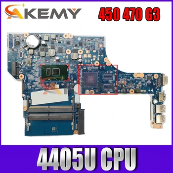 Akemy Procesor Pentium 3855U/4405U Pro HP ProBook 450 470 G3 Model základní Desky:X63C DAX63CMB6D1 základní Deska TESTOVÁNO 142936