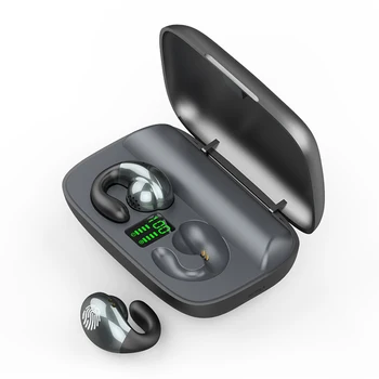 Kostní Vedení Bezdrátové Bluetooth 5.0 Sluchátka S 2200mAh Nabíjecí Pouzdro hi-fi Stereo Zvuk, Sport, Hudba Sluchátka Auriculares 146203