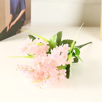 Umělé Květiny Hyacint, Kytice, Umělé Květiny, Umělé Rostliny, Valentines Day Domácí Pokoj Strana Svatební Dekorace 148943