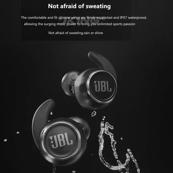 Originální JBL Sluchátka REFLECT MINI NC Pravda Bezdrátová Bluetooth sluchátka, Hudební Headset s Nabíjecí Pouzdro JBL sluchátka 149006