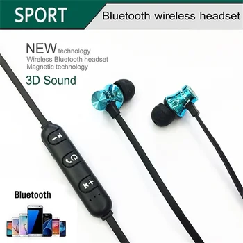 XT11 Magnetické Adsorpce Bezdrátové Bluetooth 4.2 Lehká Sluchátka In-Ear Hudební Sluchátka Sluchátka Sportovní Sluchátka špunty do uší 163349