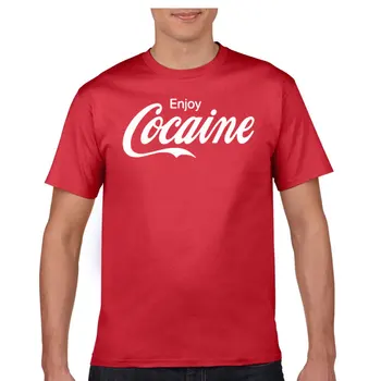 2021 Užívat Kokain T-Shirt Módní Legrační Narozeniny Bavlna Krátký Rukáv T Košile Kauzální O-neck Topy Tees Hip Hop Nadrozměrné 165051