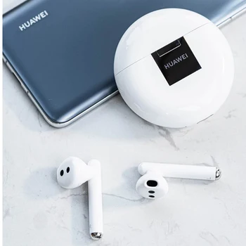 Globální Verze HUAWEI FreeBuds 3 Bluetooth Sluchátka TWS Bezdrátová Sluchátka Kirin A1 Čip ANC Funkce Původní 177139