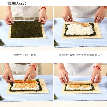 Nové Japonské Sushi Nástroje, Rýže Válec DIY Bambus Sushi Maker Kuchyni Vaření Příslušenství