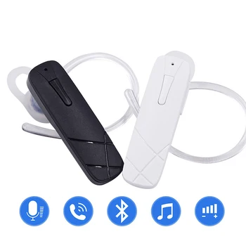 Mini Univerzální Stereo Sluchátka Bluetooth-kompatibilní Sluchátka S Mikrofonem Handfree držák za uši Sluchátka s mikrofonem Pro IOS, Android Chytrý Telefon 20622