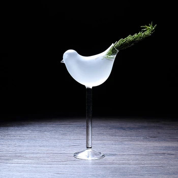 Pták Koktejl Pohár Sklo Molekulární Pohár Vína Šampaňské Kupé Kreativní Copo Bar Verre Copas De Vino Doom krásné Brýle 2246