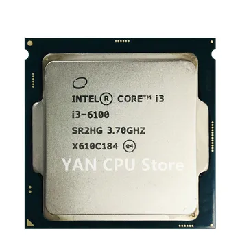 Sto přepravní Intel Core i3-6100 i3 6100 3.7 GHz Dual-Core Quad-Závit 51W CPU Procesor LGA 1151 2685