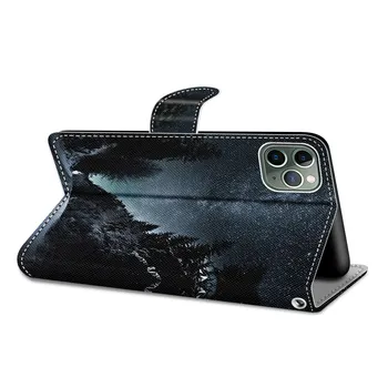 Pouzdro Pro Samsung Galaxy S21 Ultra Plus S20 FE 5G S20 Lite M31S A42 5G Telefon Případě Nové Malované Kožené Flip Wallet Book Case