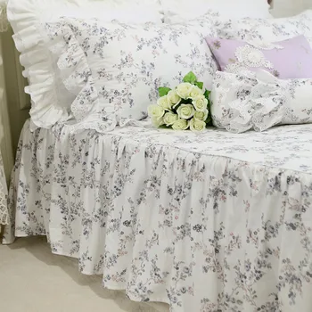 Módní tisk Vintage přehoz postel kryt, kvalitní bavlna přehoz ložnice textil prostěradla povlečení Král Kalifornie 4018