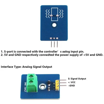 Piezoelektrické Snímače Analogové Keramické Snímače Vibrací Modulu Piezo Senzoru Modul pro Arduino DIY KIT 4056