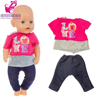 Dítě Panenka Šaty Krátké Kalhoty Vhodné Pro 17inches Reborn Panenku Šaty Dítě Dívka Dárkové Hračky Nosí 4093