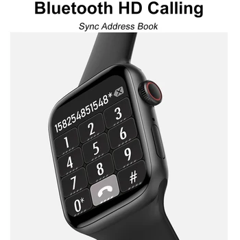 IWO W66 Chytré Hodinky Muži 2021 Bluetooth HD Volat Více Číselníky Bezdrátové Nabíjení PK IWO W56 IWO 13 Pro Smartwatch Android IOS 413