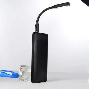 Přenosné Mini USB Světlo Ultra Světlé Flexibilní LED Lampa Rezervační Světlo s USB pro Napájení Bankovní Počítačové Příslušenství, Knihy Světlo 4396