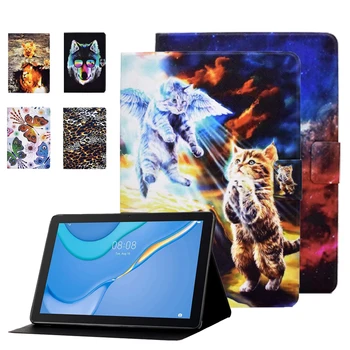 Pro Coque Huawei Honor Pad V6 10.4 Případě Tablet Flip Pes, Kočka Kryt pro MatePad 10 4 BAH3-W09 10.4 Palců 4458