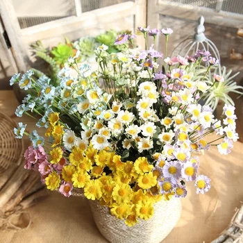 Malé Sedmikrásky PE Umělé Květiny, Umělé Květiny, Svatební Dekorace, Domácí Papírové Květiny Umělé Rostliny