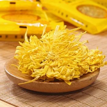 Sáček Čaje Chryzantéma Čaj Gold Silk Royal Super Premium Tongxiang Chryzantéma Čaj Listy Oheň Zdravé Potraviny 100 Sáčků 5203