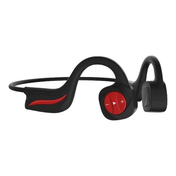 Otevřené Ucho Bezdrátové Kostní Vedení Sluchátka Bluetooth 4.2 Stereo Sluchátka Vodotěsný IPX8 pro Běh Plavání Sport.
