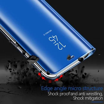 Smart Mirror Pouzdro pro Samsung Galaxy Note 4 N910C N910U N910F SM-N910F Flip Ochranné Telefonní Kryt Pro Samsung Poznámka 4 Poznámka 4 Případ 540