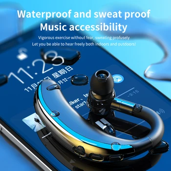 Nové Bluetooth 5.0 sluchátka hudební Headset Sluchátka Handsfree Sluchátka Mini Bezdrátová Sluchátka Sluchátka Pro iPhone Xiaomi Samsung