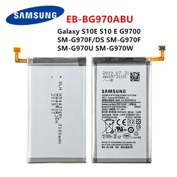SAMSUNG Originální EB-BG970ABU 3100mAh Baterie Pro Samsung Galaxy S10 S10E E G9700 SM-G970F/DS SM-G970F SM-G970U SM-G970W 6603