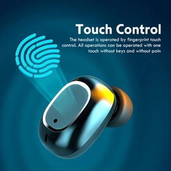 TWS 5.0 Bezdrátové Sluchátka 3500mAh Nabíjecí Box Vodotěsný Bluetooth Sluchátka Redukce Šumu Sluchátka Sportovní Sluchátka S Mikrofonem 7086