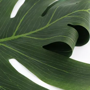 Umělé Rostliny Zelená Želva, List, Strom, Listy Pro Stolní Desky Mat Tropical Hawaiian Party Želva opustí Falešné Rostliny 71395