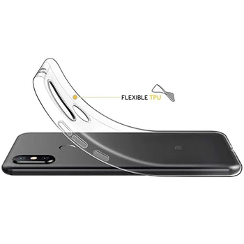 Jasný Případ Pro Xiaomi Mi Hrát Telefon Pouzdro Ultra-tenké Průhledné TPU Silikonové pouzdro Kryt Pro Mi Hrát Případě 7543