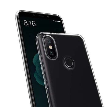 Jasný Případ Pro Xiaomi Mi Hrát Telefon Pouzdro Ultra-tenké Průhledné TPU Silikonové pouzdro Kryt Pro Mi Hrát Případě