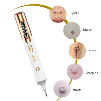 Krtek Pero Plazmové LED Osvětlení Laserové Odstranění Tetování Stroj, Péče o Obličej Kůže Tag Odstranění Piha, Bradavice Dark Spot Remover 7630