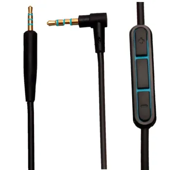 Náhradní Audio Kabel Kabel Pro Bose Qc25 Klidné Komfortní Sluchátka S Mikrofonem Ovládání Hlasitosti Pro Ios, Android Systém, 1,5 m #g 8373
