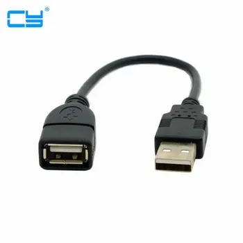 30cm USB 2.0 A Samec na Ženské Prodlužovací Extender Kabel pro Počítač A Notebook 0,3 m 1ft krátký kabel 840