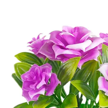 Hrnkové Rostliny Realistické Umělé Plastové Simulace Květiny Hrnce pro Domácí Bonsai Umělé Květiny v Květináči Pro Domácí Dekor 8574