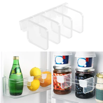 Jednoduché Skladování Lednice splitter deska Transparentní úložný box Dokončovací šindel Zdarma kombinace Domácí Kuchyně Organizátor 889