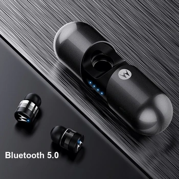 Motorola VerveBuds 400 Bluetooth 5.0 Sluchátka s mikrofonem Bezdrátová Sluchátka IPX6 Vodotěsné Podporu Siri AI Pomocník pro Huawei, Xiaomi 93530