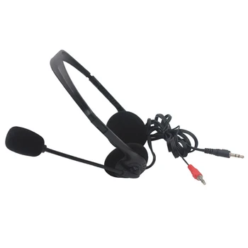 3,5 mm Gaming Headset Drátový Stereo Sluchátka Šumu Sluchátka S Mikrofonem Pro Notebook Sluchátka Stereo Headset Sluchátka Nové 9618