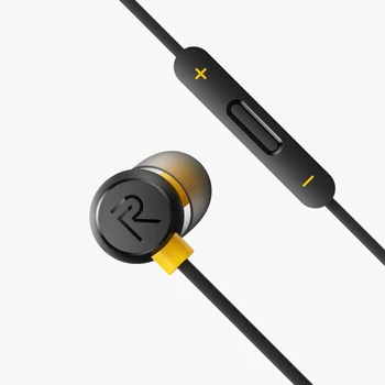 Původní Realme Pupeny 2 Bass Sluchátka Magnetické Sportovní Sluchátka 3,5 mm In-Ear S Mikrofonem Sluchátka Pro Realme 6 Pro C15 V11 X2 Q GT 9712