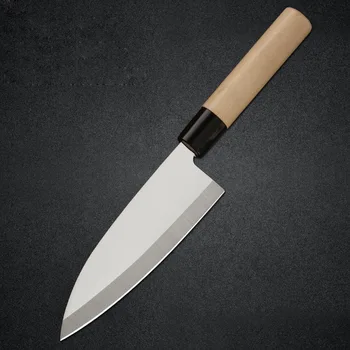 Domácnost, Vaření Z Nerezové Oceli Nůž Lososa Syrové Krájení Nožem Kuchyňské Misky, Nůž Set 9817
